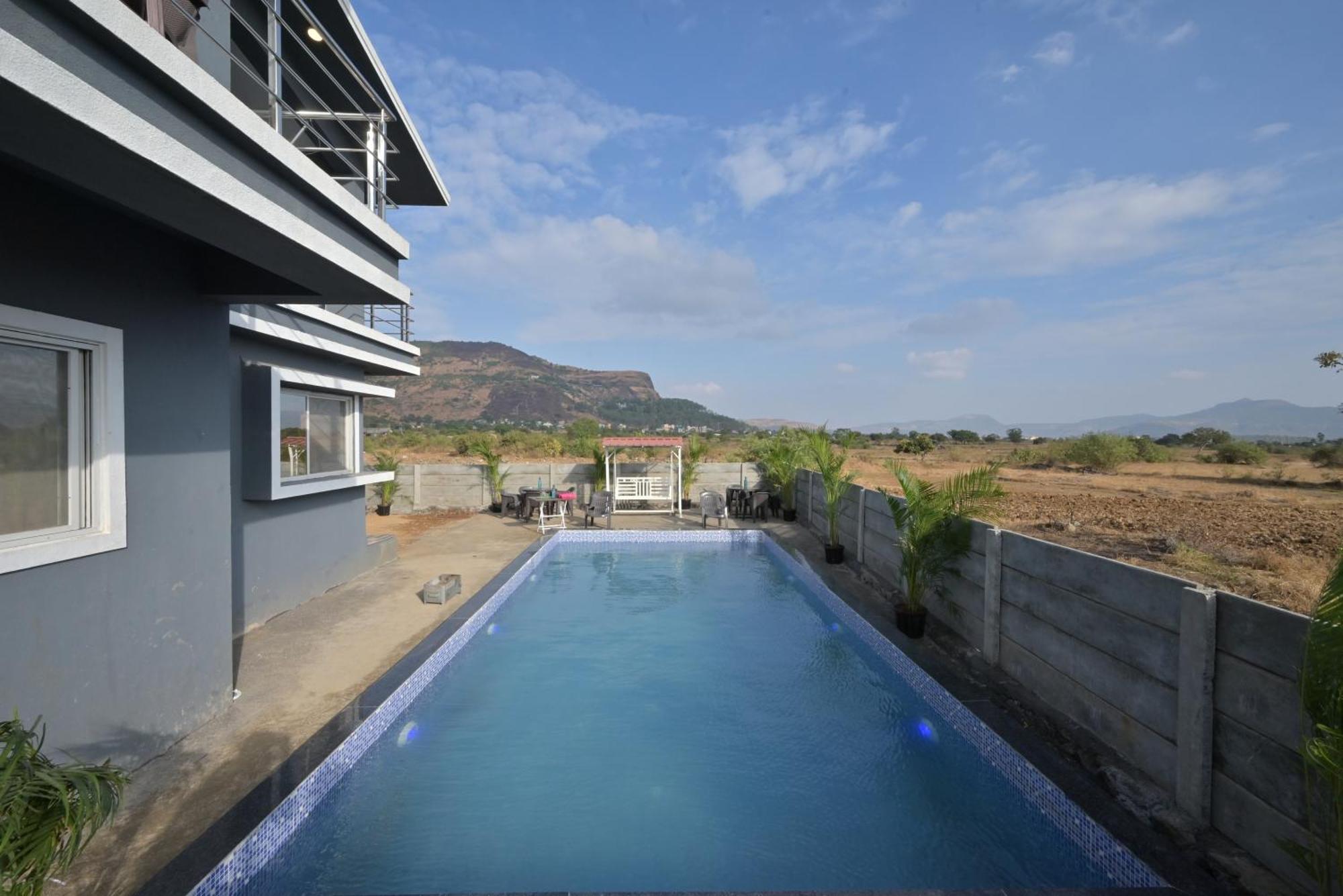 Ll Empyrean Stay Ll Mirage Chalet Ll 4Bhk Ll Ac Ll Largest Pvt Pool Ll Лонавла Екстер'єр фото