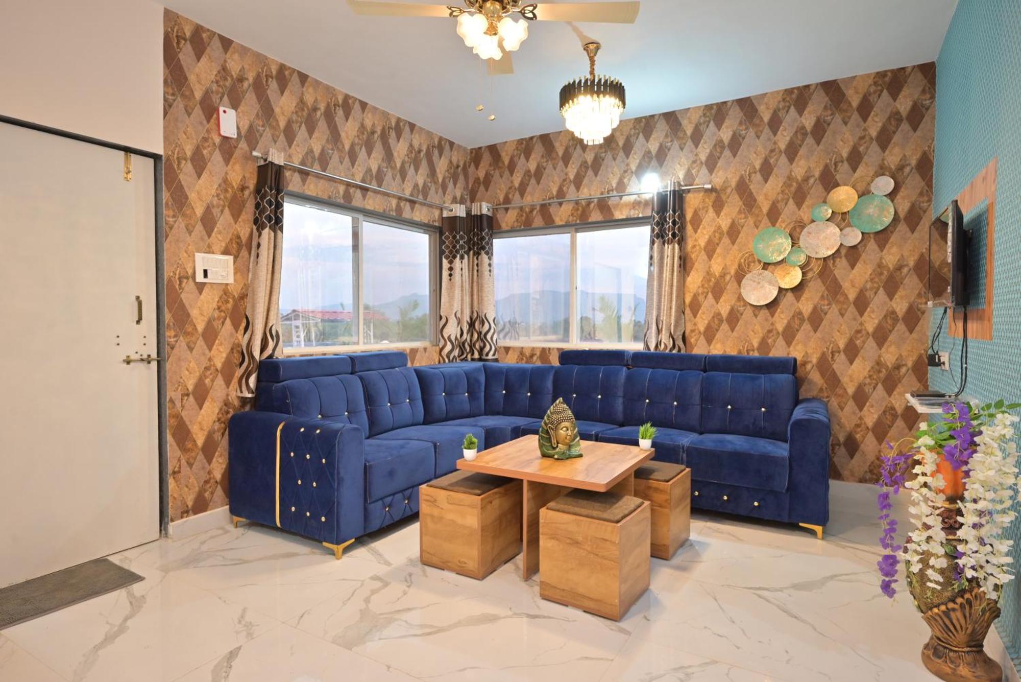 Ll Empyrean Stay Ll Mirage Chalet Ll 4Bhk Ll Ac Ll Largest Pvt Pool Ll Лонавла Екстер'єр фото