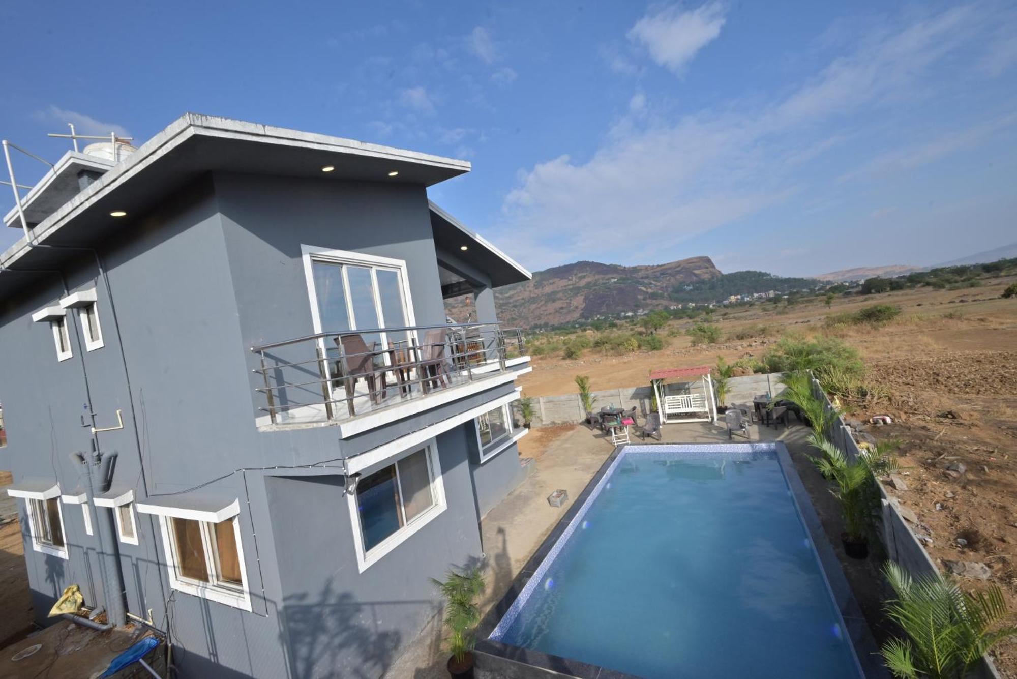Ll Empyrean Stay Ll Mirage Chalet Ll 4Bhk Ll Ac Ll Largest Pvt Pool Ll Лонавла Екстер'єр фото